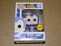 FUNKO POP CHASE METALLIC SPACE CADET, VAULTED, DUCK DODGERS