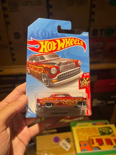 Mint card, may consider trades. 2018 release Chevy red. 3 available.