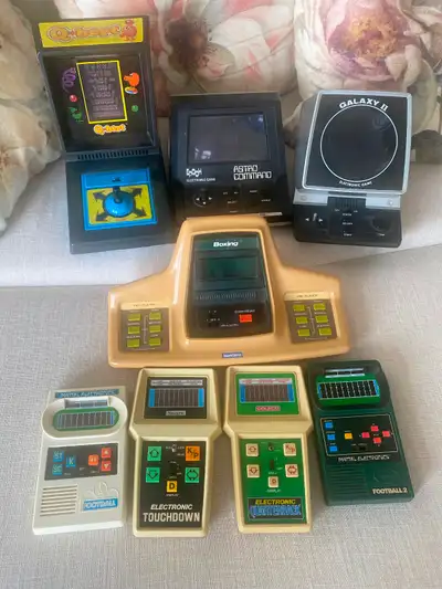 Vintage Electronic Games Mattel-Coleco-Epoch ++++++, View more