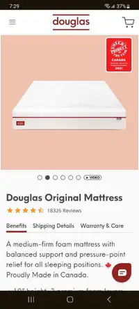 Free King mattress