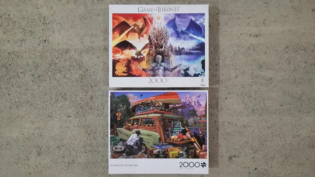 Puzzles - 2000 pcs