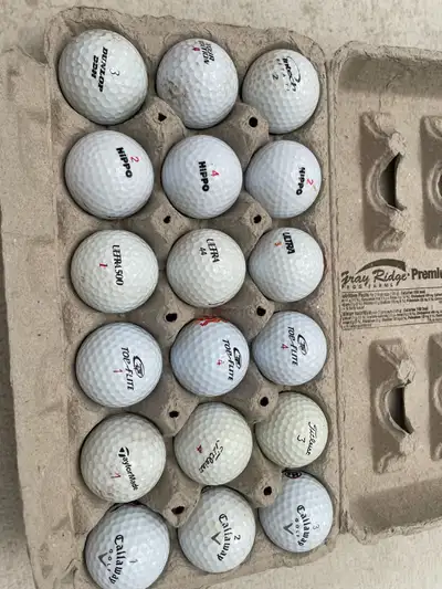 18 golf balls, View more