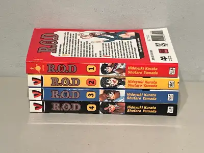 RoD Read or Die 1 2 3 4 Manga Anime Comic Book Set, View more