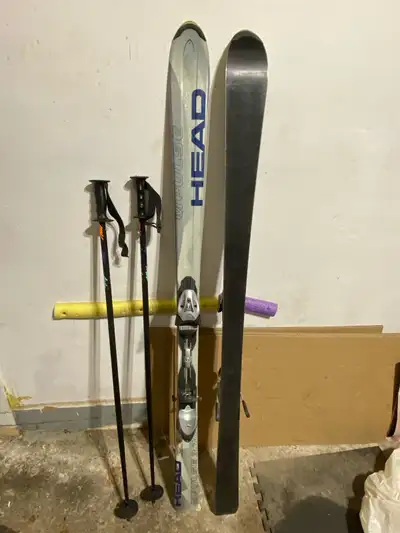 Head Impulse skis and poles, View more