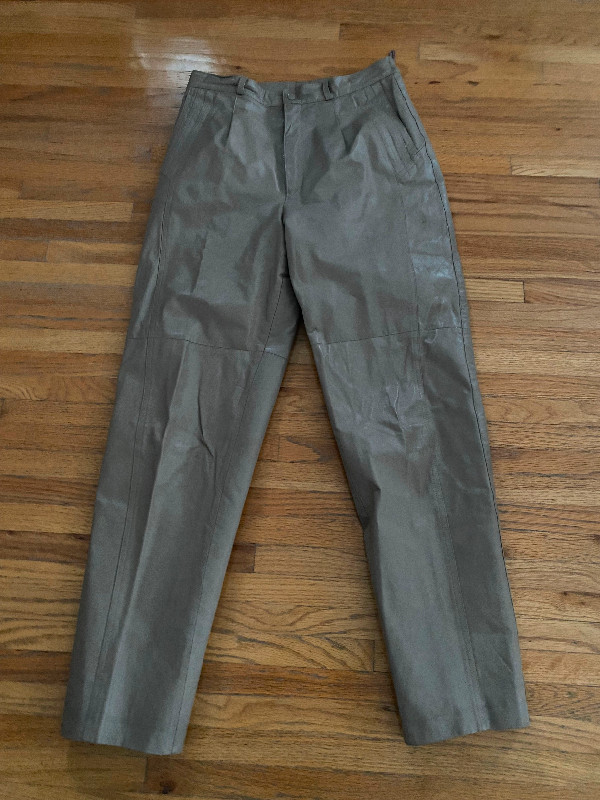 Women’s size 8 leather pants in Women's - Bottoms in Calgary