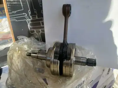 Could use a new connecting rod to crankshaft bearing, the new weisco bottom end I put in the bike sa...