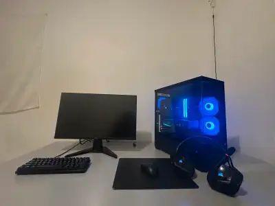 gaming pc setup, View more
