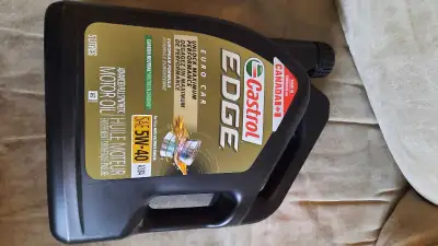 2x OEM dot 4 fluids, 5L Castrol Edge 5W40 syn. oil. Was $60 ea., View more