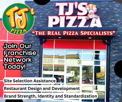 TJ's Pizza Franchises - Available Throughout Manitoba, View more