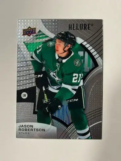 Jason Robertson hockey card, View more