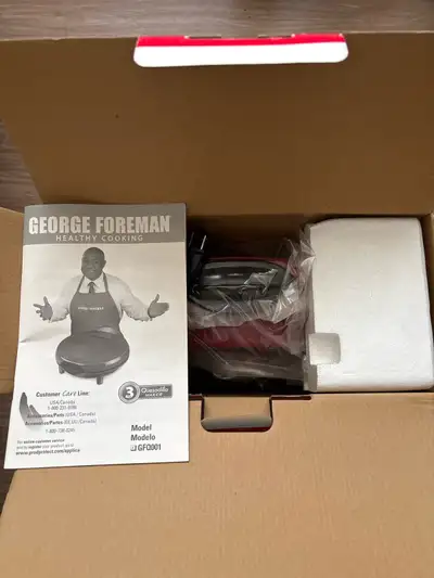 George Foreman grill. Nib., View more