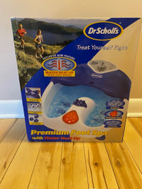 BNWT Dr. Scholl Foot Spa with Heated Water