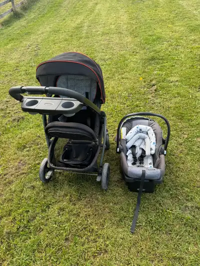 Graco stroller and matching baby infant car seat, View more