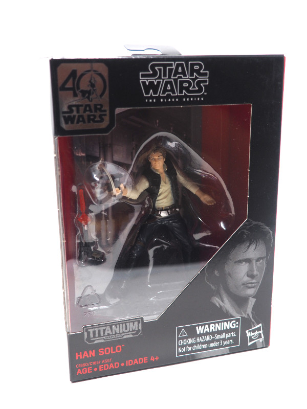 Star Wars Han Solo Black Series, Titanium Series, New In Box in Arts & Collectibles in St. Albert - Image 2