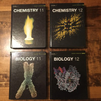 NELSON Biology & Chemistry Textbooks, used, Inner GTA Delivery