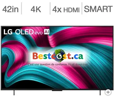 Télévision OLED 42'' OLED42C5PUA OLED 4K 120Hz UHD HDR Smart TV, View more