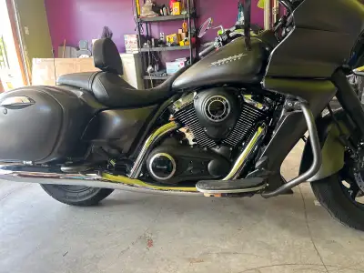 Selling my Kawasaki Vulcan Vaquero 1700cc, a stylish and powerful touring motorcycle, perfect for lo...