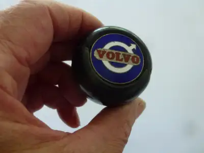 Item located in Port Elgin, Ont. Original leather Volvo shifter knob from a P1800. Good for early 14...