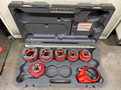 I have a variety of ridgid hand threaders available., View more