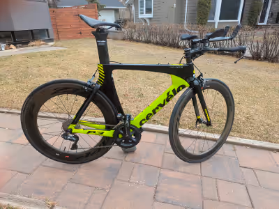 Selling my Cervelo P3 DI2 Triathlon Bike with Zipp 404/808 wheel set. Bike in excellent condition. 5...