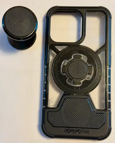 Iphone 13 Pro Rokform Crystal case + magnetic car mount, View more