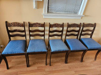 Dining Chairs $20 each 5 for $75