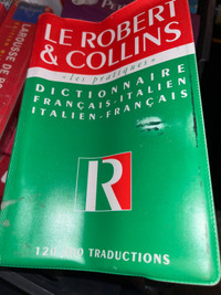 Le Robert & Collins dictionnaire français italien 