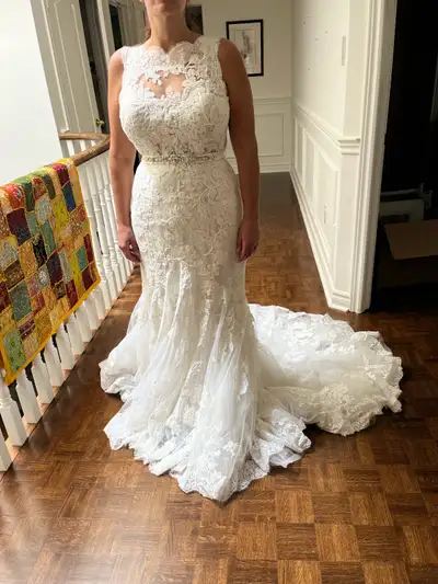 pronovias wedding dress - size 12, View more