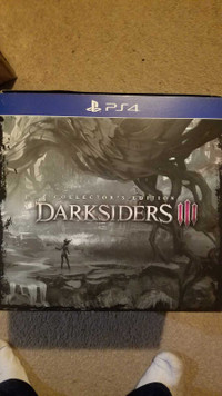 PS4/PS5 Darksiders 3 Collectors Edition For Sale Or Trade-$75