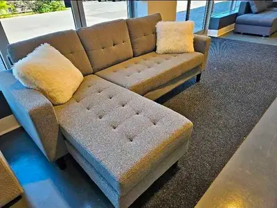 Moving Out Sectional Sofa Grey , View more