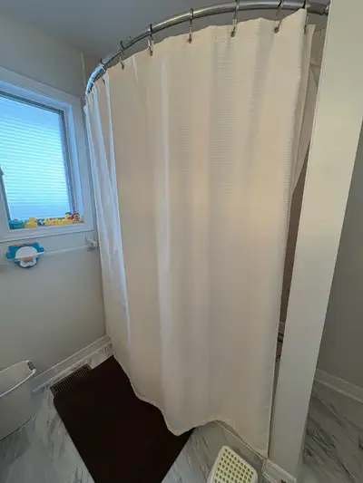 Waffle shower curtain , View more