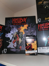 Hellboy The Board Game Kickstarter 1&2