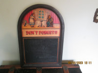 antique chalk/ message board