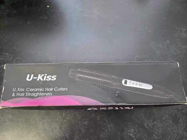 ​U-Kiss 2-in-1 Ceramic Hair Straightener and Curler - Like New