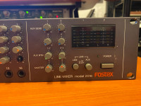 Fostex 16 ch line mixer model 2016 