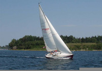 24 ft Racer/cruiser sailboat for sale.