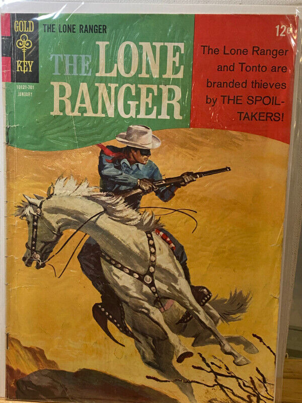 Lone Ranger (1964 Gold Key) comic books 1966-1968 in Arts & Collectibles in Vancouver