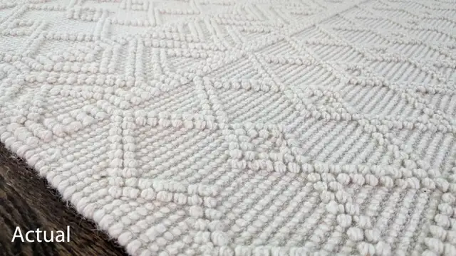 5x8 Hygge Wool Flatweave Area Rug in Rugs, Carpets & Runners in Markham / York Region - Image 10