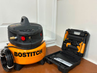 Bostitch Compresseur CAP2000P OF et Cloueuse BT1855K