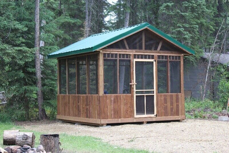 Gazebo Treated & Cedar 8x8ft to 12x12ft sizes Other Edmonton
