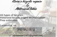 Bicycle repair and building 