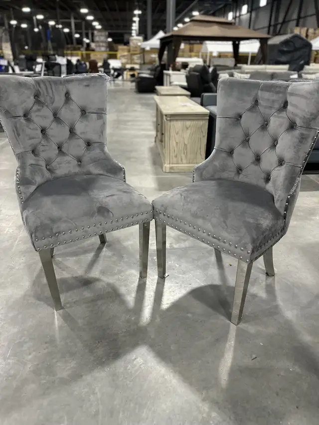 Accent Chair Dining Chair Set of two in Dining Tables & Sets in Calgary - Image 2