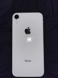 White iPhone XR