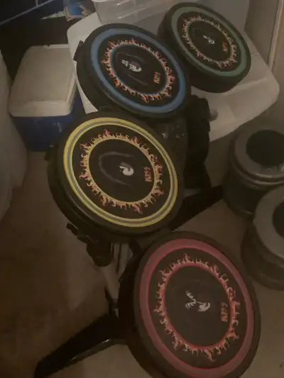 razing wheel, drums, guitar for gaming consoles