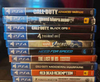 20  PS4 games for sale