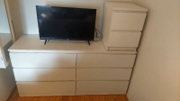 NEGOCIABLE - Table de chevet 2 tiroirs IKEA