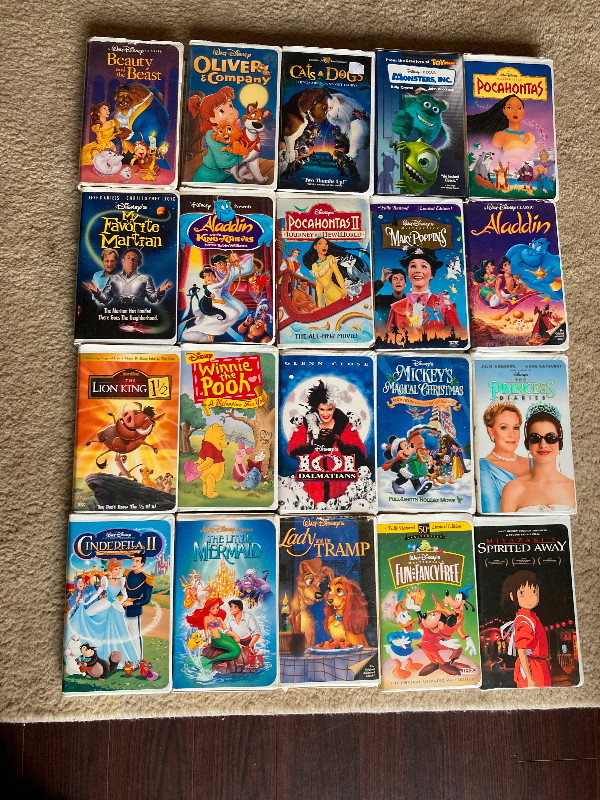 Disney VHS Collection and other collections in CDs, DVDs & Blu-ray in Peterborough
