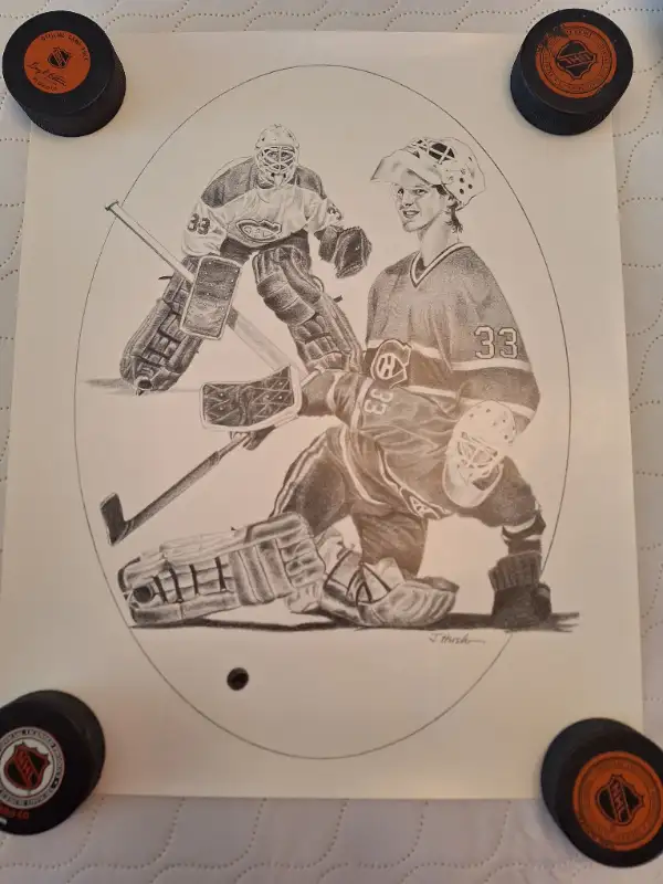 1986-87 KRAFT Montreal Canadiens 16" x 20" Poster Prints in Arts & Collectibles in St. Catharines - Image 2