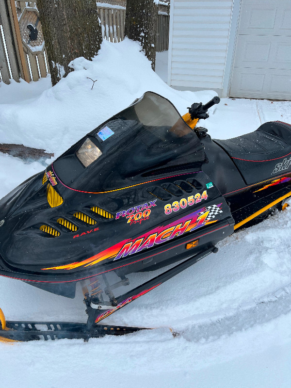 1997 Mach 1 700 Triple Triple Snowmobiles Barrie Kijiji