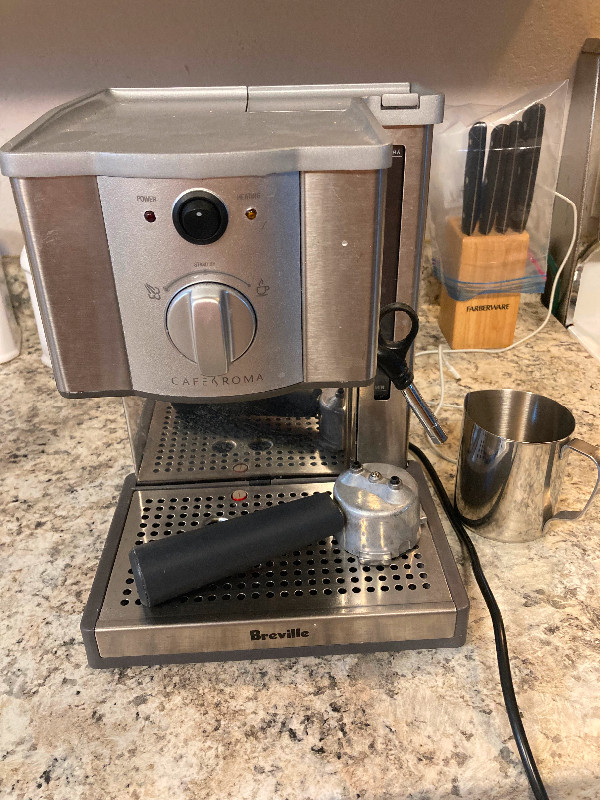 Breville Espresso and Steamer Machine - CafeRoma in Coffee Makers in Saskatoon